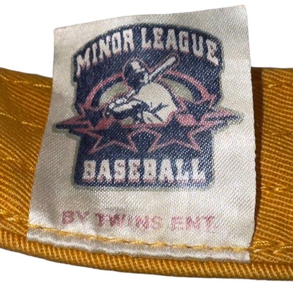 Akron Aeros Orbit The Space Cat Minor League Baseball Vintage Visor Adjustable O - Picture 7 of 8